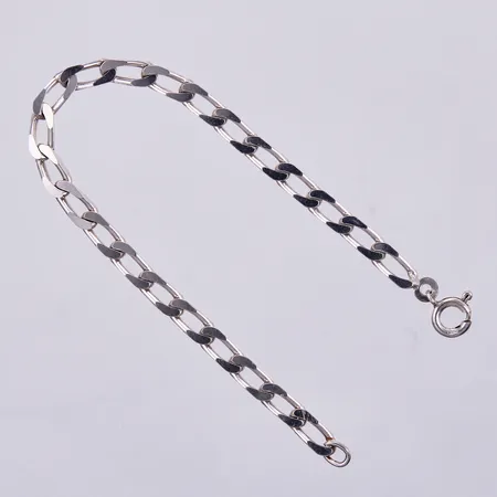 Armband gles pansar, längd ca 18cm, bredd ca 5mm, Unoarre, silver 925/1000 Vikt: 7,6 g