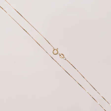 Kedja venezia, 37cm, 18K 1,2g.