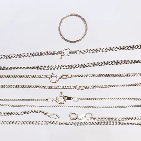 Diverse silver 800-925/1000 Vikt: 34,9 g