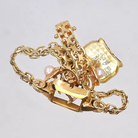 Diverse guld, 18K. Vikt: 16 g