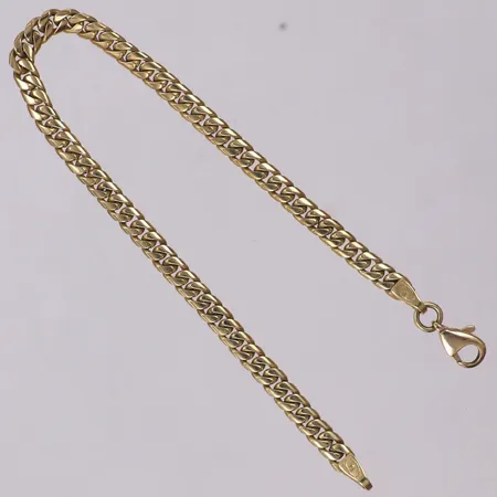 Armband, pansar, 18,5cm, bredd: 4,1mm, 14K Vikt: 10,7 g