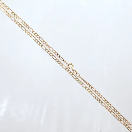 Kedja Figaro, längd 64,5cm, bredd 2,50mm, 18k  Vikt: 6,7 g