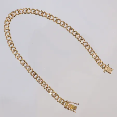 Armband Pansar 20cm bredd 4mm, GK (Ge-Kå-Smyckek G Kaplan) 1961, 18K Vikt: 11,8 g