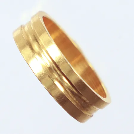 Ring, Ø15¼, gravyr, 22K  Vikt: 4,2 g