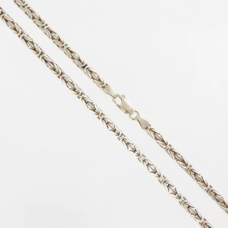Kedja kejsar, 51cm, bredd 4mm, silver 925/1000 Vikt: 44,8 g