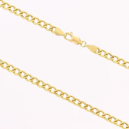 Kedja Pansar, 55,5cm, bredd 3,5mm, GHA, 18K Vikt: 8,5 g