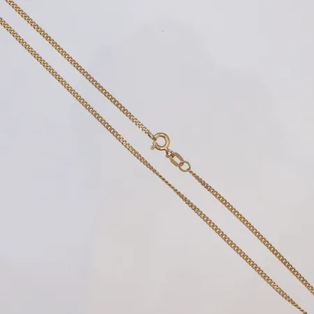 Halskedja Pansar,  47cm, bredd 1,5mm, GHA, 18K Vikt: 4,3 g