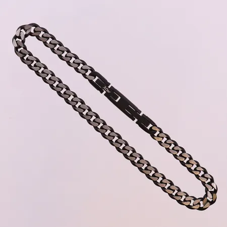 Armband Pansar, längd 20cm, bredd 5mm, stål. 