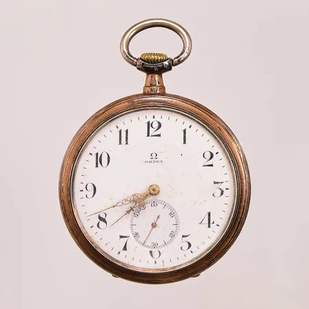 Fickur Omega, 52mm, boettnr:5074156, verknr:4687750, tickar, 900/1000 Silver.
