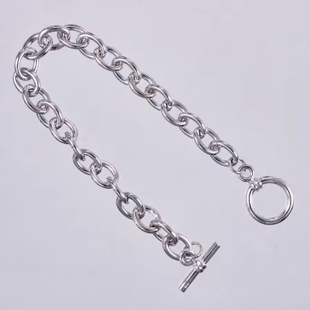 Armband Ankarlänk, längd: ca 1,5cm, bredd: ca 8mm, 925/1000 silver  Vikt: 21,4 g