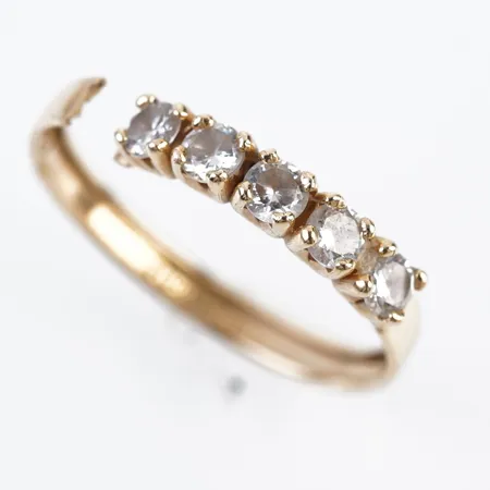 Ring, 18k, defekt Vikt: 1 g