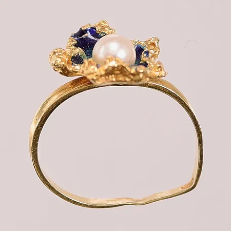 Ring, defekt, 18K 3,9g.