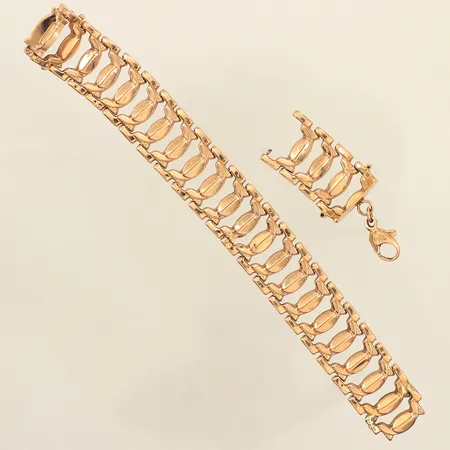 Armband, defekt, 18K  Vikt: 15,4 g