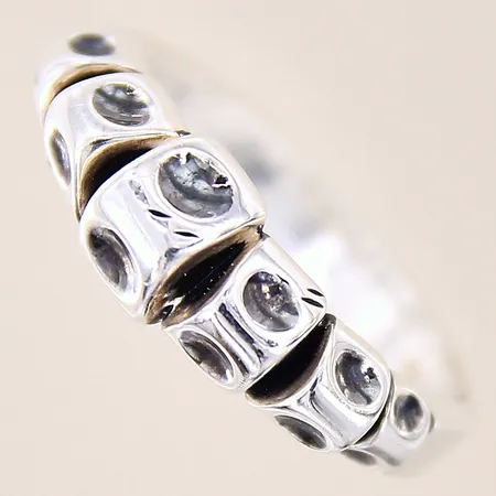 Ring, Slim Spine, Efva Attling, stl 17, bredd 3-7mm, silver 925/1000 Vikt: 6,3 g