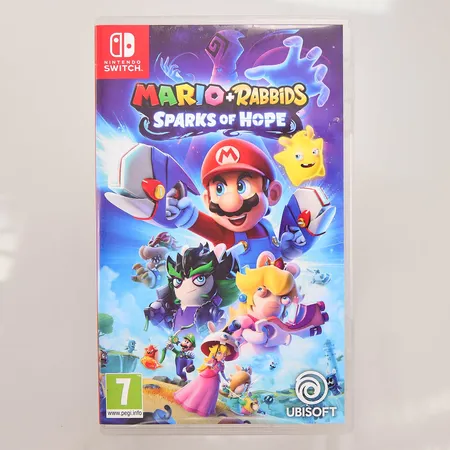 Spel till Nintendo Switch, Mario Rabbids Sparks of Hope, plastfodral.