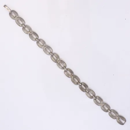 Armband, längd 20cm, bredd 9mm, 830/1000 silver Vikt: 10,8 g