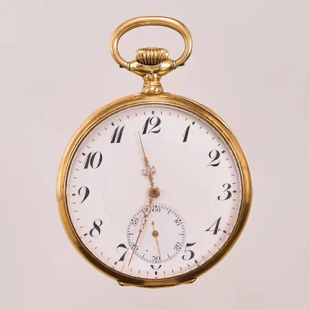 Fickur Zenith 18K, 50mm, boettnr:196969, verknr:2262135, innerboett i metall, tickar, bruttovikt 83,8g.
