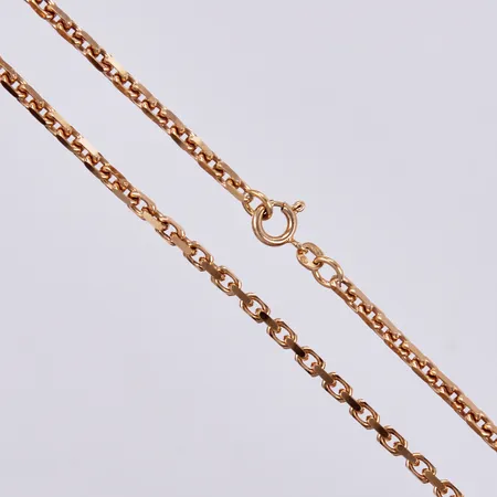Kedja Ankar, längd: ca 42cm, bredd: ca 3mm, 18K Vikt: 20 g