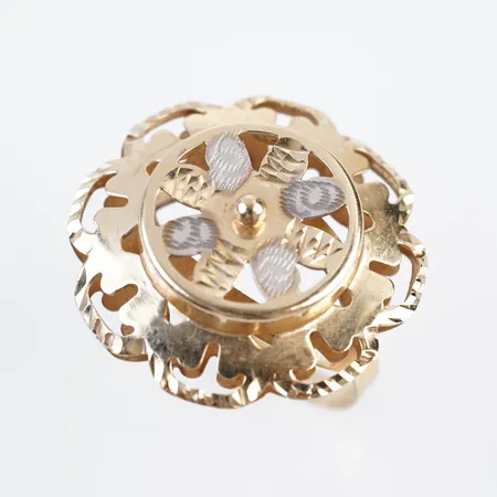 Ring, gulguld, stl:20, 14k. Vikt: 3,8 g