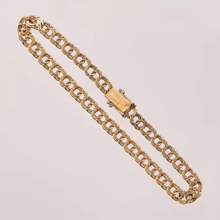 Armband Bismarck, 19cm, bredd:5mm, 18K 8,9g.