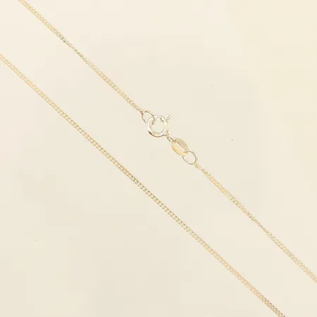 Kedja Pansar, längd 40,5cm, bredd ca 1,2mm, 925/1000 silver  Vikt: 1,8 g
