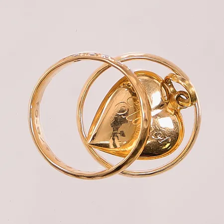Diverse guld defekt/gravyr, 18K 8,9g.