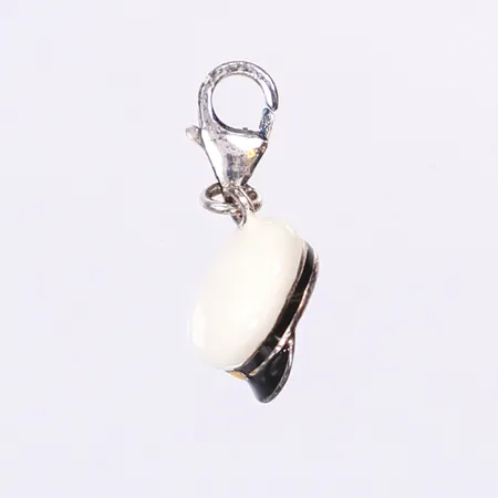 Hänge, studentmössa, längd inkl ögla 20mm, bredd 10mm, 925/1000 silver Vikt: 1,9 g