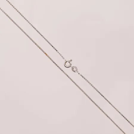 Kedja Venezia, 42cm, bredd:1mm, 18K 4,1g.
