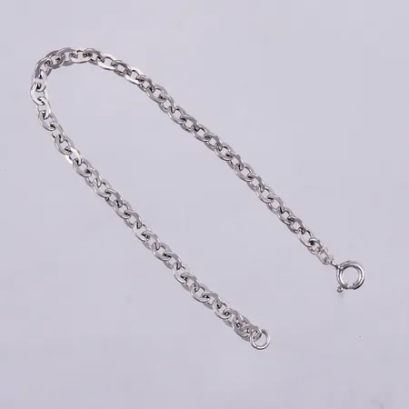 Armband längd ca 15cm, bredd ca 3mm, silver Vikt: 3 g