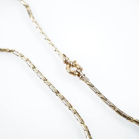 Collier, 46cm, bredd 3mm, 18k Vikt: 18,7 g