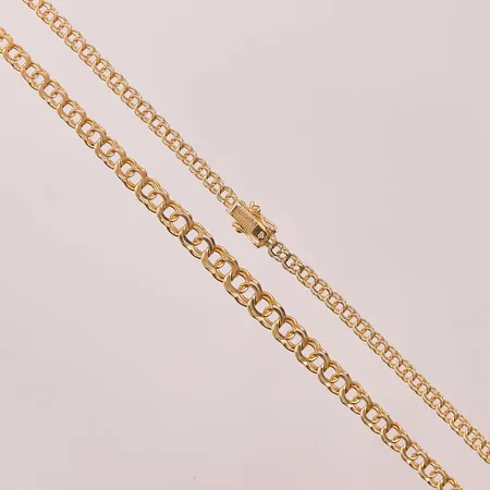Collier Bismarck, 45cm, bredd:4-6mm, 18K 13,9g.