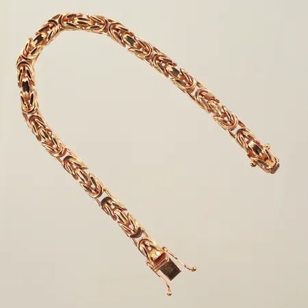Armband Kejsar, längd 19,5cm, bredd 5mm, 18K Vikt: 43,4 g