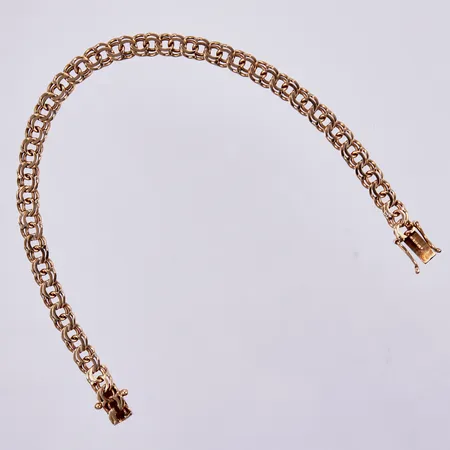 Armband Bismarck, längd: ca 18,8cm, bredd: ca 5mm, 18K Vikt: 9,9 g