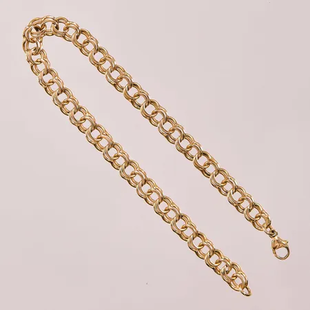 Armband Bismarck, 19,5cm, bredd:6mm, 18K 9,5g.