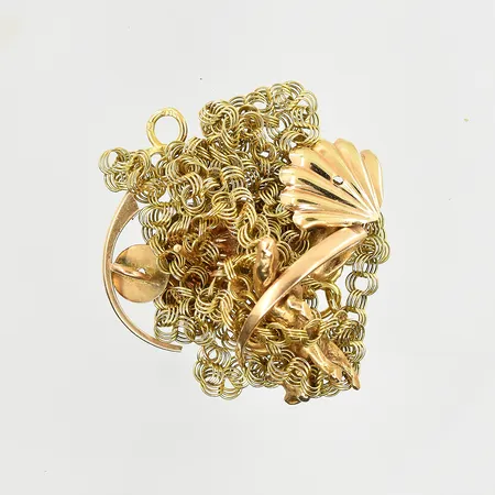 Diverse defekt guld, 14K. Vikt: 10,4 g