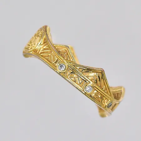 Ring stl 17¼, Pandora, roséfärgad metall