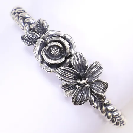 Armcollier, Lars Wallin ROXANNE OXY, innermått 5-6,5cm, bredd 5-20mm, 925/1000 silver 56,2g 