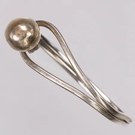 Armband, stelt, ca 58mm, buckligt, 925/1000 silver Vikt: 19,3 g