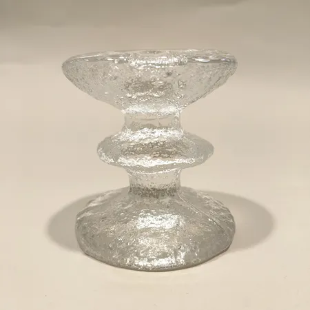 Ljusstake, Festivo, Timo Sarpaneeva, Iittala, höjd ca 7,5cm, signerad TS.  Skickas med paket.