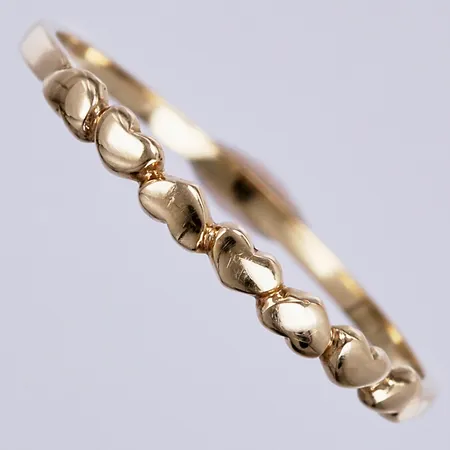 Ring stl: 18¾, bredd ca 1-2mm, GHA, 18K Vikt: 0,8 g