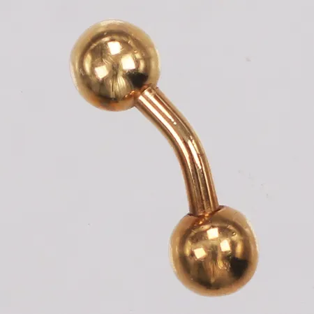 Piercingsmycke, 15mm, 18K  Vikt: 1,9 g