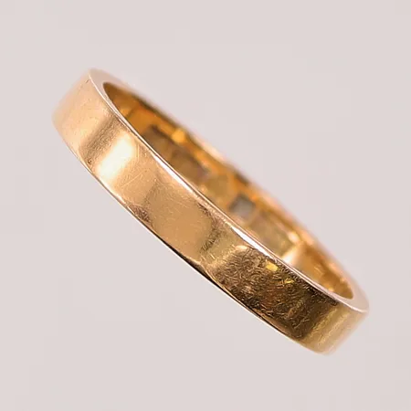 Ring, Ø19, bredd:4mm, 18K 4,3g.