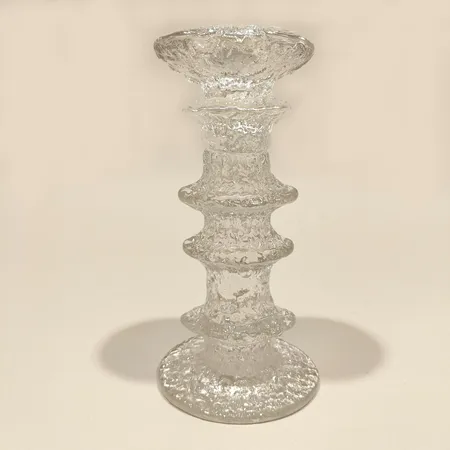 Ljusstake, Festivo, Timo Sarpaneeva, Iittala, höjd ca 17,5cm, signerad TS.  Skickas med postpaket.