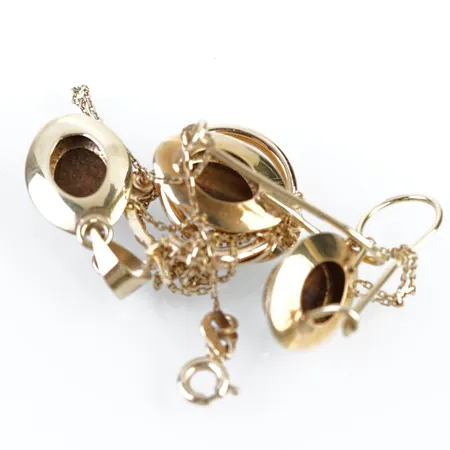 Diverse guld, 14k Vikt: 6,1 g