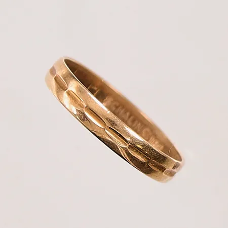 Ring, Ø18¼, gravyr, 18K 1,8g.