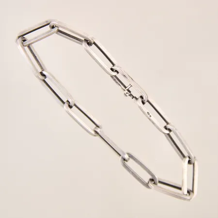 Armband, längd 18,5cm, bredd 6mm, silver 835/1000 Vikt: 11,2 g