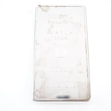 Silvertacka 1000gr 999,9, SoneX BULLION Vikt: 1000 g