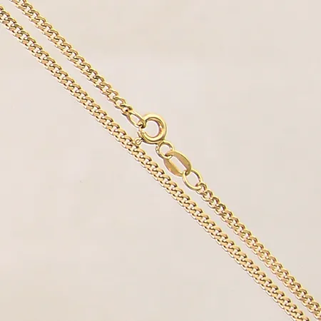 Kedja Pansar, längd 48cm, bredd 2mm, 18K  Vikt: 7 g