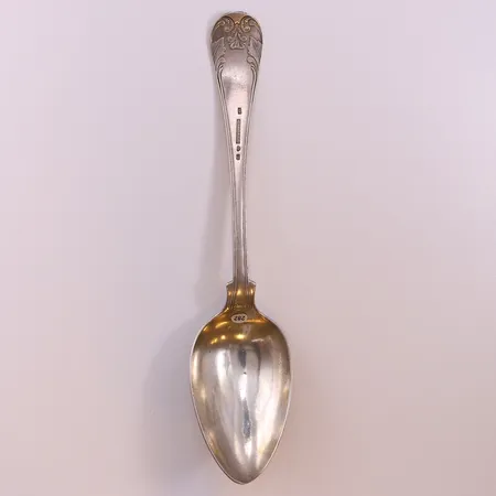 Sked, ca 22,5cm, gravyr , D. Eklund,  Kalmar 1855 Vikt: 63,1 g