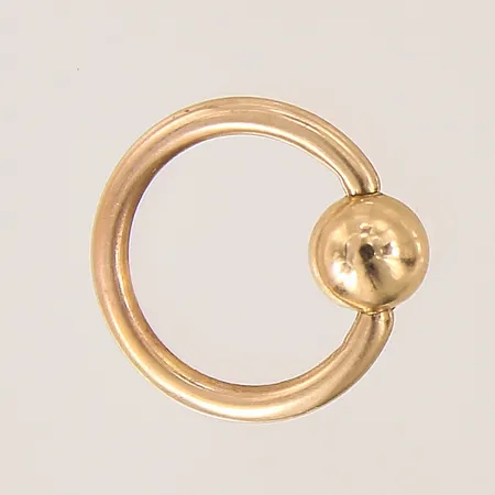 Piercingsmycke, 18K  Vikt: 1,8 g